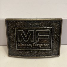 Vintage Massey Ferguson Belt Buckle Made In Canada
