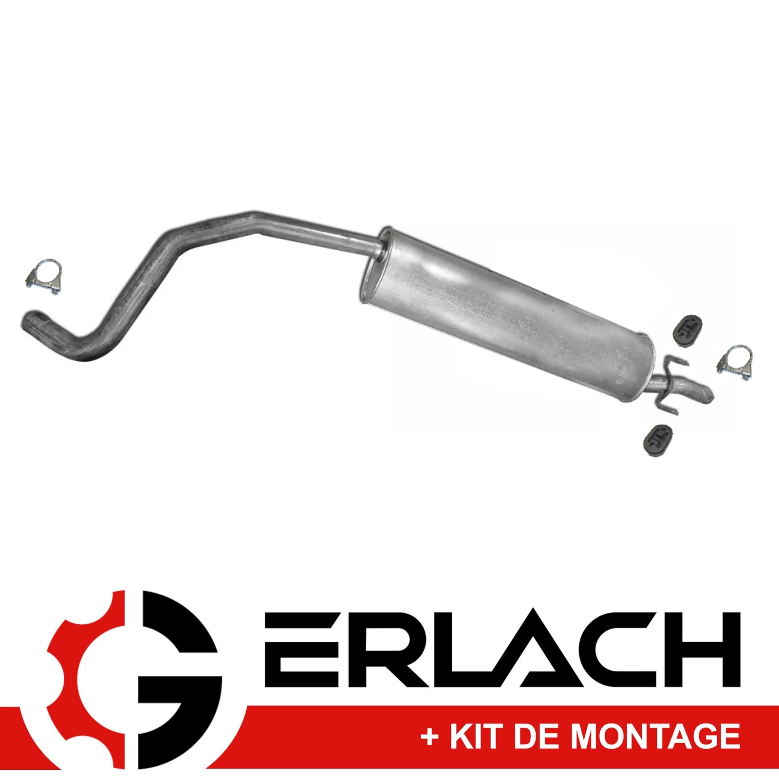 Silencieux intermédiaire Opel Adam 1.4 pot central échappement 9052