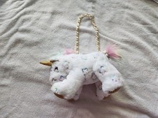 A Cute Unicorn Children's Purse. Super Soft and Fluffy, Perfect for Birthdays