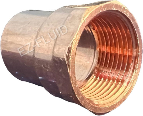 Plumbing 2" C X FIP LF Copper Female Adapter Pressure Copper Fittings,Sweat Sold
