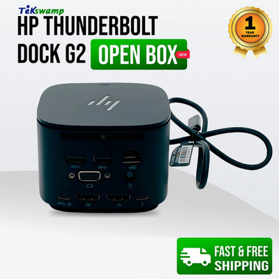 NEW HP USB-C Docking Station For HP ProBook Business Touchscreen Laptops w/ AC