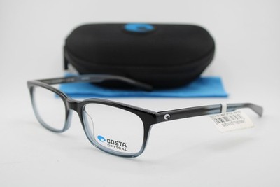 NEW COSTA DEL MAR 06A1007 10070453 MRA210 BLACK FADE AUTHENTIC EYEGLASSES 53-18