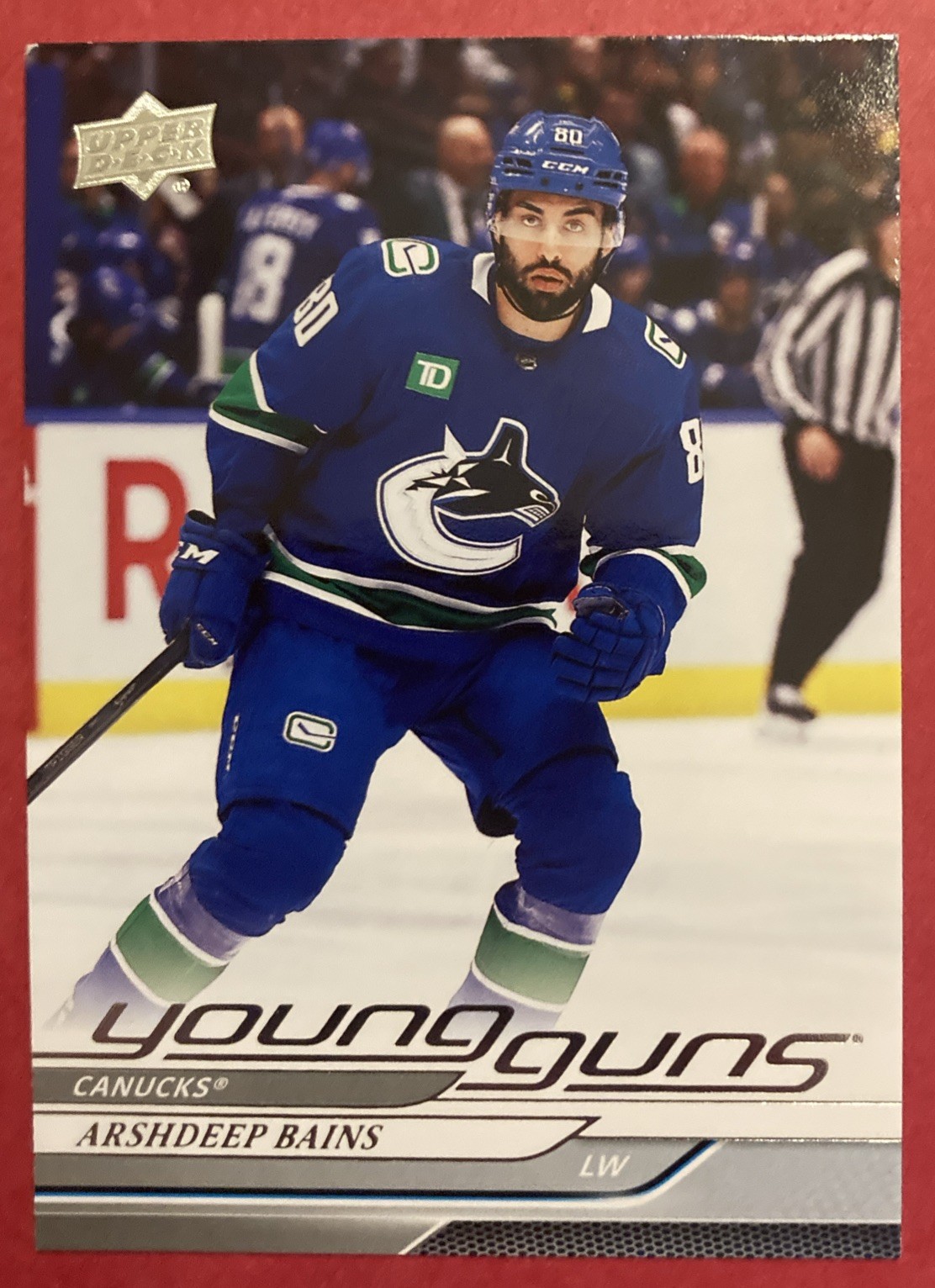 2024-25 Upper Deck Series 1 Young Guns Arshdeep Bains #231