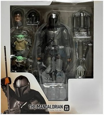 Mafex No. 256 Star Wars The Mandalorian Version 2.0 Din Djarin 6'' Action Figure