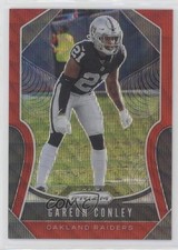 2019 Panini Prizm Red Wave Prizm 76/149 Gareon Conley #229 00dh