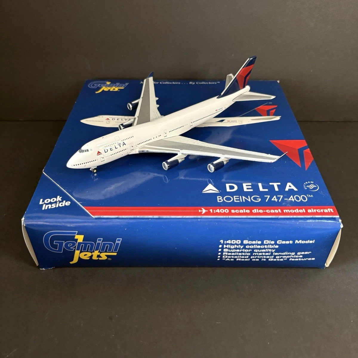 Las mejores ofertas en GeminiJets Boeing 747 1:400 aviones y naves