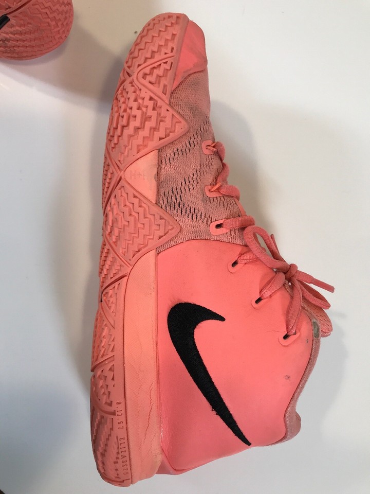 NIKE KYRIE 4 IV GS LT ATOMIC PINK BLACK AA2897 601 YOUTH Basketball