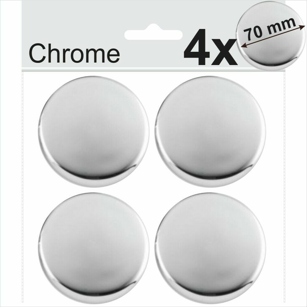 Set of 4 65mm 3D Stickers for Wheel Center Caps Ghana