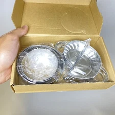 Dumpling Mold Set of 7 Pieces Dumpling Press Mold Mould Maker Kitchen Steel