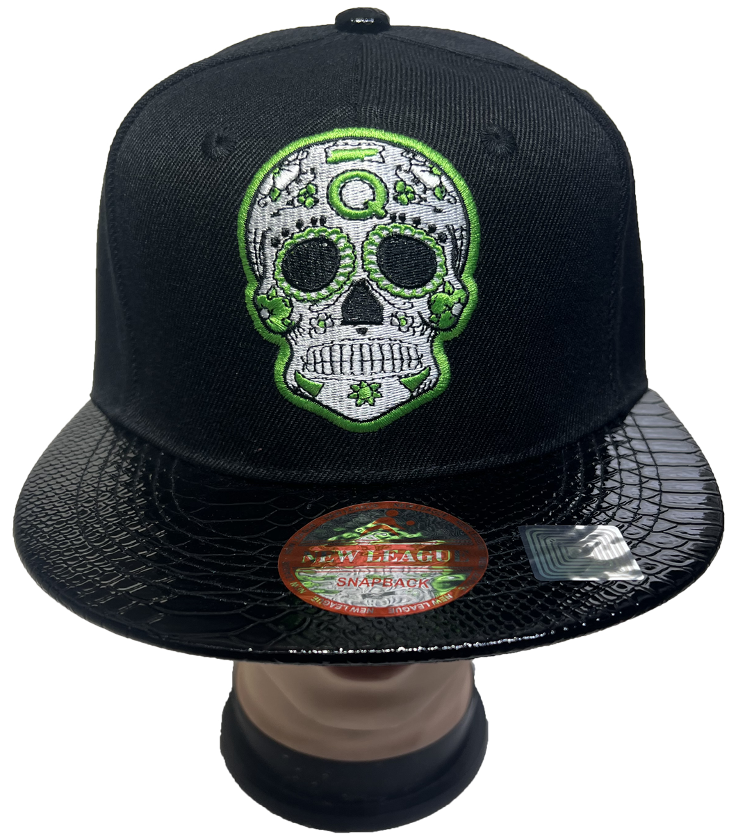 SKULL Hip Hop Embroidered Snapback Adjustable Baseball Cap Hat LOT