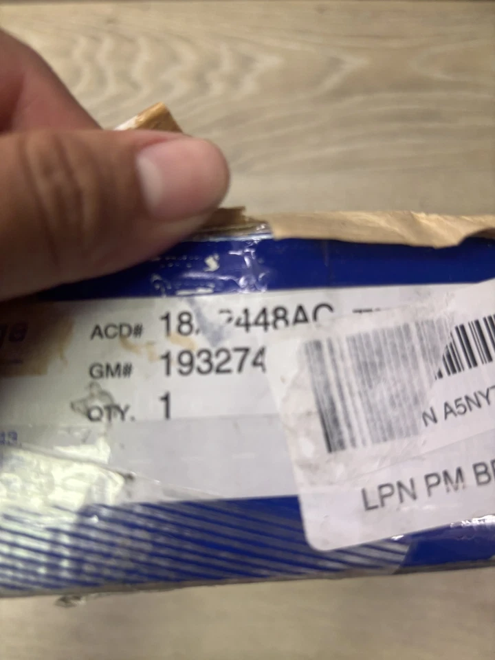 Genuine GM Coated Front Disc Brake Rotor 19327474 - Image 2 of 3