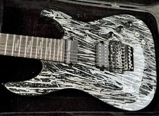 Schecter C-7 FR-S Silver Mountain Floyd Rose ...
