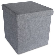 Sitzhocker Sitzwürfel Aufbewahrungsbox faltbar Sitztruhe Hocker 40x40cm Truhe