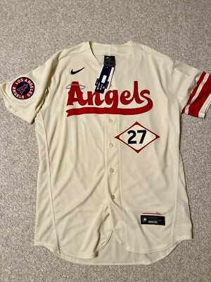 100% AUTHENTIC Nike Mike Trout LA Angels City Connect Authentic Jersey size  48