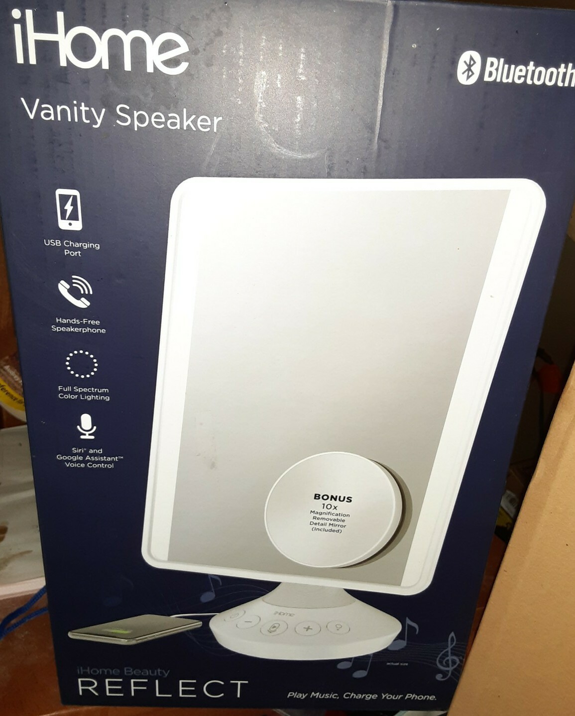 ihome beauty reflect mirror