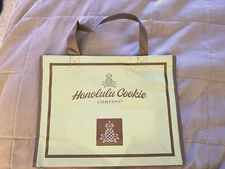 Honolulu Cookie Company - Reusable Shopping Tote/Bag, 12" x 9.5" x 4" NEW UNUSED