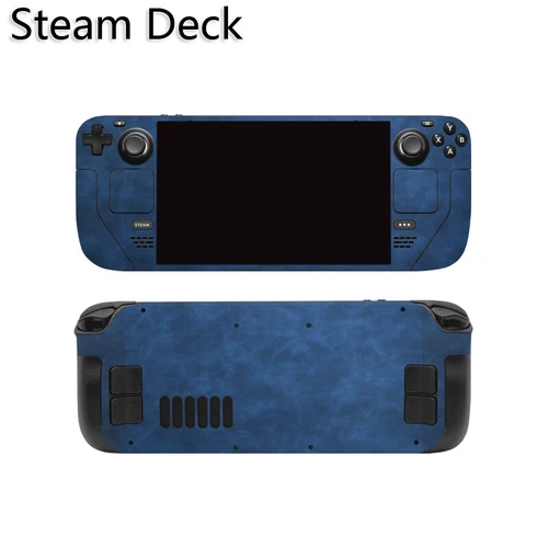 Leather Sticker Skin Decals Proector Guard Cover for Steam Deck Gaming 7-inch
