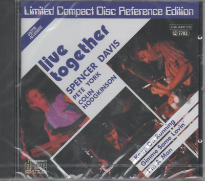 Live Together Spencer Davis Pete York Colin Hodkinson CD NEU Keep on running