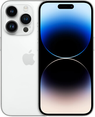 Apple iPhone 14 Pro 128GB silber Smartphone ohne Simlock - Zustand akzeptabel