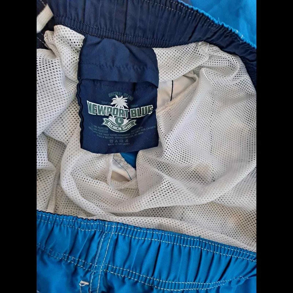 Bañador NewPort azul lado playa azul talla grande Foto 4 de 4