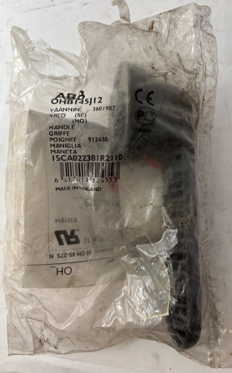 ABB OHB145J12 DISCONNECT SWITCH HANDLE