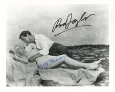 Yvette Mimieux & Rod Tayl signed photo 8X10 inch picture autograph RP
