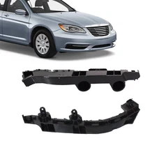 For 2011-2014 Chrysler 200 Front Bumper Cover Mounting Brackets Left+Right Set