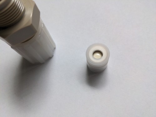 1 x Válvula de retención de entrada Agilent Varian 3,2 L/min PrepStar SD-1 0393518301 plástico - Imagen 6 de 8