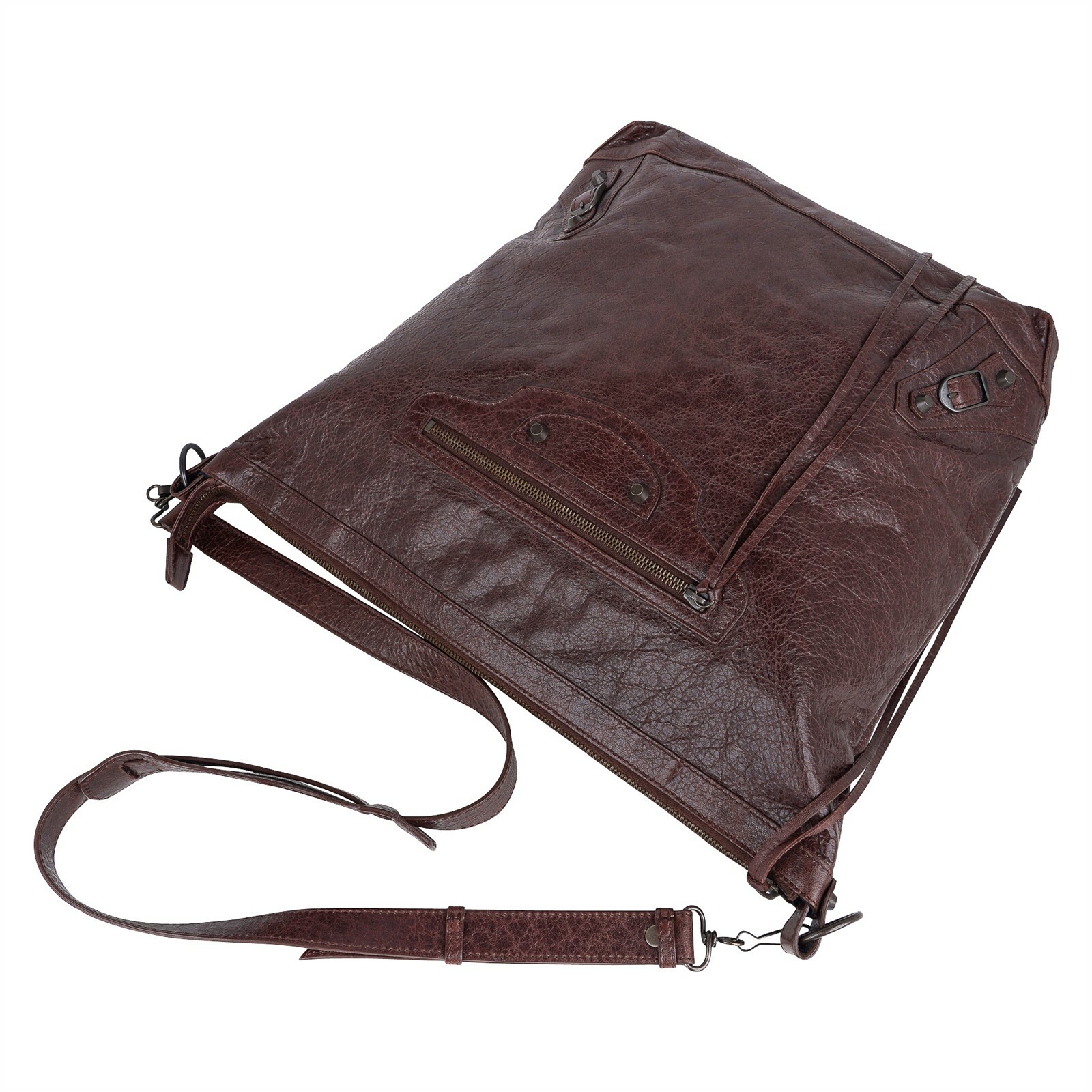 Balenciaga Bag Iconic Flat Messenger / Crossbody Aren… Gem