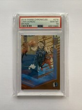 Luka Doncic 2018-19 Panini Chronicles Bronze Rookie Card #278 PSA 10