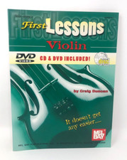 First Lessons Violin By Craig Duncan Includes CD  DVD