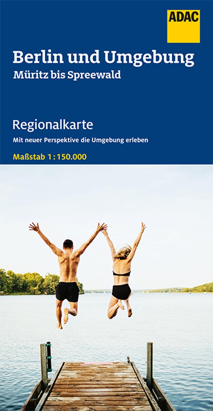 Thumbnail - Adac Regionalkarte Blatt 6 Berlin Und Umgebung 1:150 000 | Müritz Bis