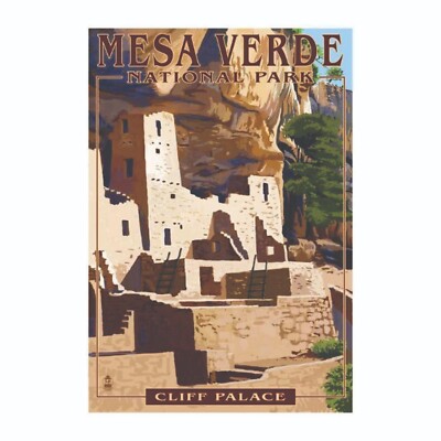 Mesa Verde National Park Sticker Colorado National Park Decal