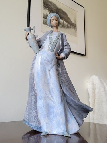 Lladro Figurine~~ Waters of The Oasis~~ #2439 Gres Finish NIB ***RARE***Signed* - Picture 2 of 24
