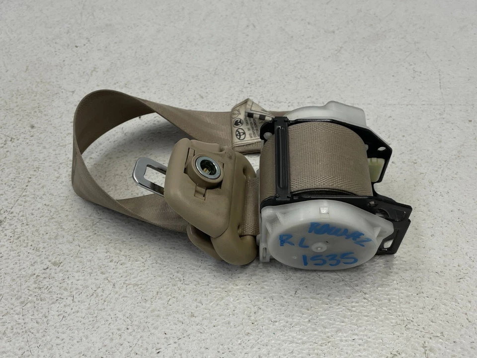 Lexus LX470 1998-2002 segunda fila trasero izquierdo cinturón de seguridad retractor 1535 fabricante de equipos originales Foto 3 de 4