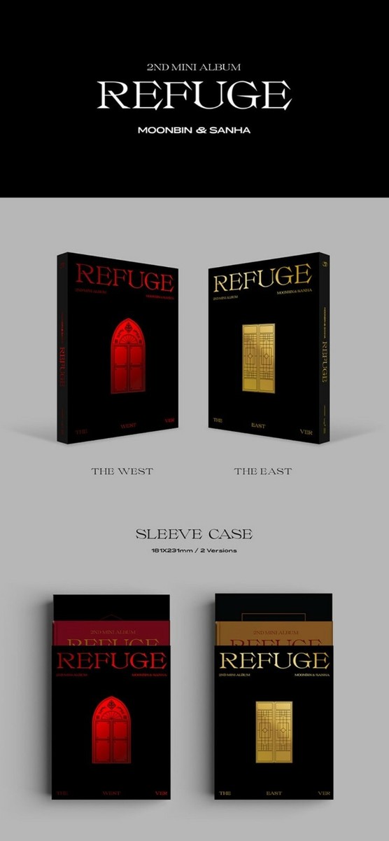 ASTRO ムンビン REFUGE Moonbin & Sanha (ASTRO)｜待望のセカンドミニアルバム