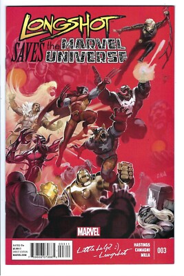 LONGSHOT SAVES THE MARVEL UNIVERSE #3 NM 2014 :) | eBay