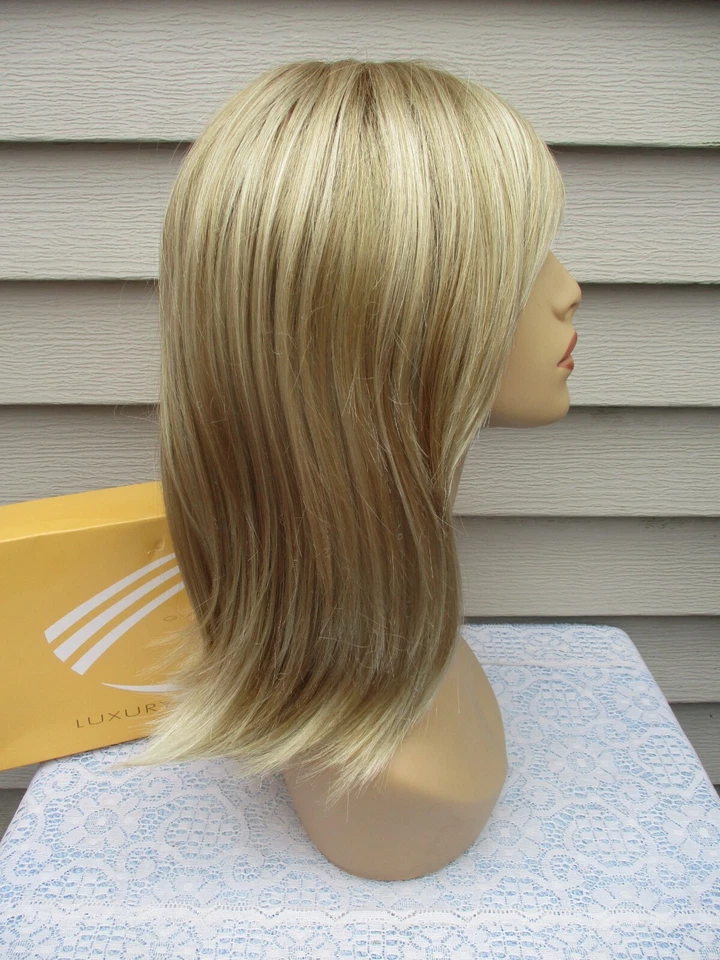 Парик Gabor ВЫХОДЯЩИЙ Размер БОЛЬШОЙ Цвет ПЕСОЧНАЯ БЛОНДИНКА Моно Часть ~ ИЗМЕНЕННЫЙ Читать - Изображение 4 из 4