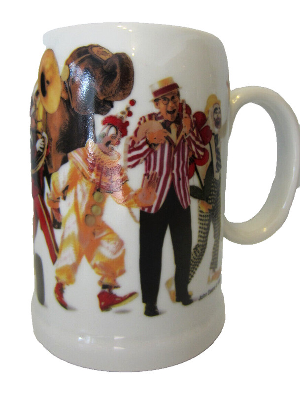Vintage John Deere Circus Coffee Mug  Ringmaster Clowns Parade (1983) Coffee Mug