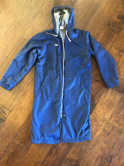 speedo unisex team swim parka
