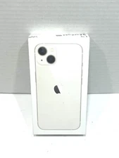 Apple iPhone 13 Starlight 128GB EMPTY BOX ONLY W/ Apple Stickers