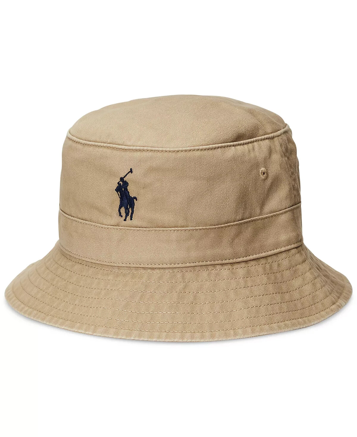 CAPPELLO NUOVO CON ETICHETTE POLO RALPH LAUREN NAUTICA KAKI COTONE CHINO NAVY PONY S M SECCHIELLO