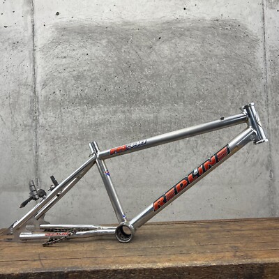 Cadre De Vélo Vintage Redline TEN 1990 - 26 Pouces - Rouge - Pour Pièces/à Restaurer