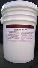 FLUORESCENT green / yellow SEWER TRACING DYE 5 gallon pail SUPER CONCENTRATED 