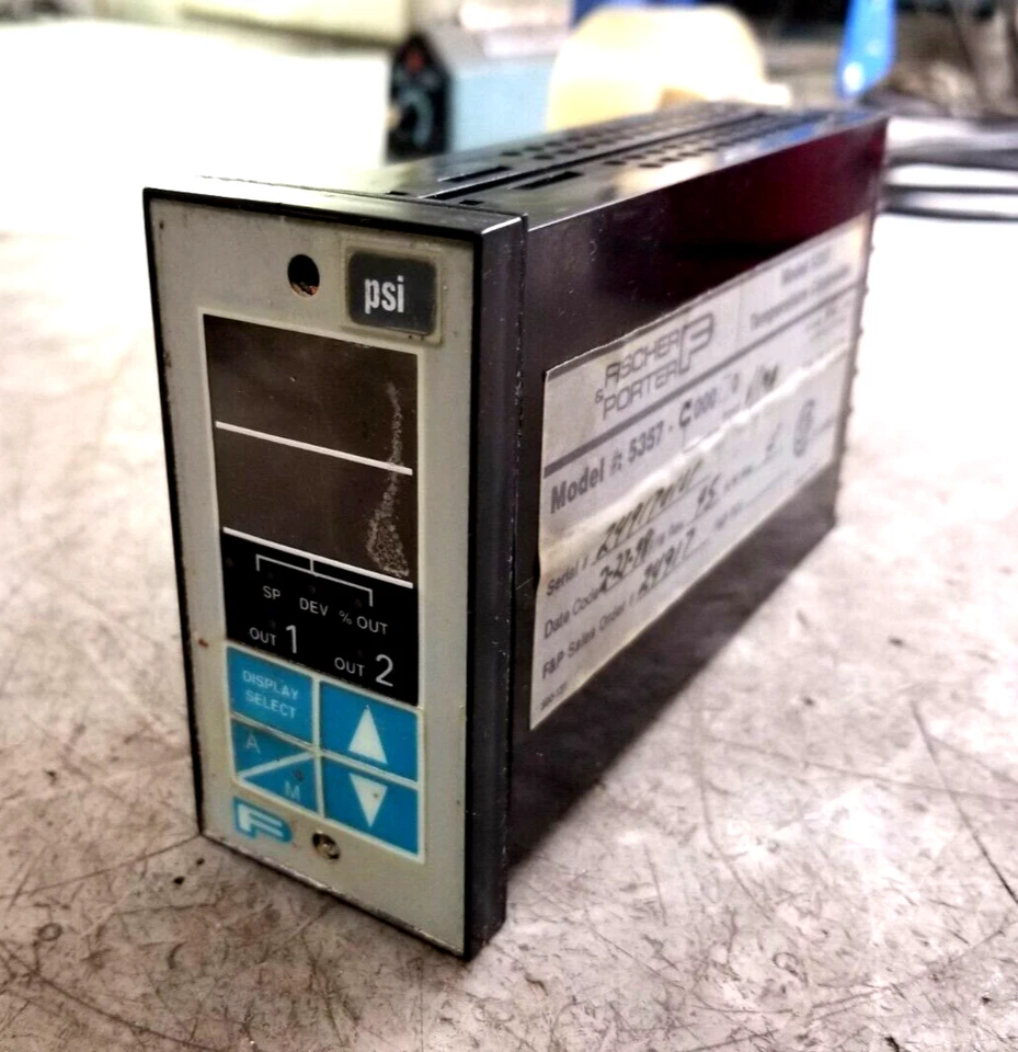 FISCHER PORTER 5357 TEMPERATURE CONTROLLER 120 VAC 4 VA  5357-C000 - Image 3 of 4