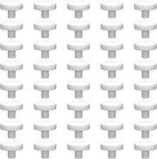 Ceramic White Coralline Coral Frag Plugs Coral Frag Base Round/Big Size Round/He