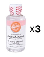 Wilton No-color Imitation Almond Extract Flavor Icing No Changing Color (3-pack) on sale Wilton No-color Imitation Almond Extract Flavor Icing No Changing Color (3-pack) on sale