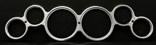 6 Gauge Universal Hot Rod Street Rod Dash Panel Insert Billet Aluminum