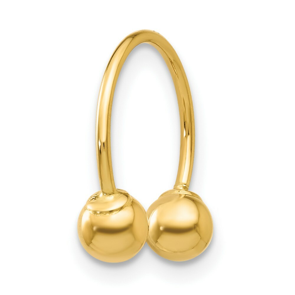 【TOU】コンヒョジン着用 Signature Gold Ball Earring_cl101 Amazon.com: 14k Yellow Gold 8.00mm Hollow Half Ball Earrings
