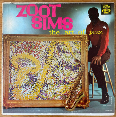 ZOOT SIMS - THE ART OF JAZZ Rare U.S. Mono 1960 Seeco LP VG+